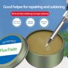 Lead-Free Yellow Rosin Flux Solder Paste for Strong, Easy Welding and Tin Conductivity