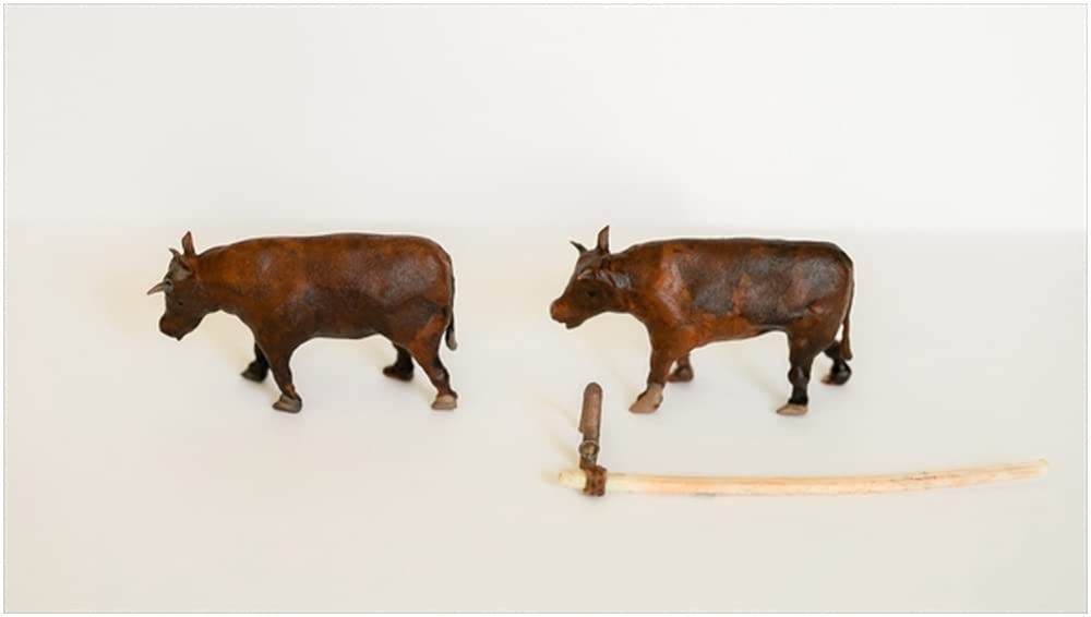 Chino Model Military Animal Series Asian Cow 2 Heads 3D Printer Kit 1/35 CMMA-001