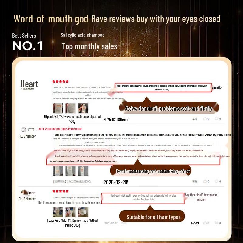 One's Member 1% Selenium Disulfide Anti-Dandruff Shampoo