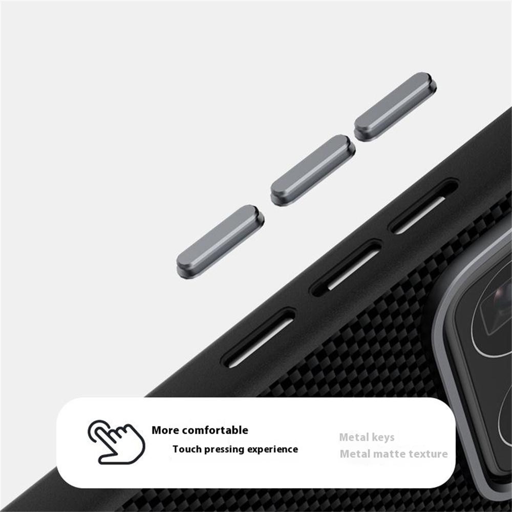 ABEEL For Xiaomi 15 Pro Case Compatible with MagSafe Printed PC TPU Aluminum Alloy Leather Phone Cover