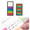 160/300Pcs Translucent Sticky Notes Multifunctional Colored Index Tabs Long Page-Markers Sticky Index Tabs for Notebooks