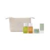 4pcs Travel Kit (Toner 30ml + Gel Cleanser 30ml + Aqua Cream 10ml + Sunscreen 10ml + Pouch 1)