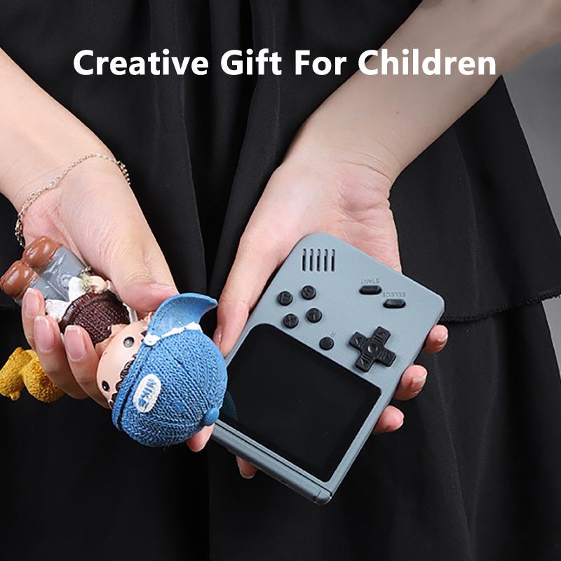 Мини-ретро-игровая портативная игровая консоль, встроенная коробка для 400 игр, классический ретро-геймпад, подарок для детей