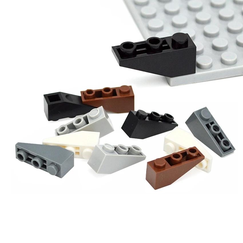 СДЕЛАЙ САМ Строительные Блоки 30 ШТ Технические Компоненты MOC Перевернутый 33° 3x1 Наклонная Поверхность Обратные Кирпичи Крепления Обучение-