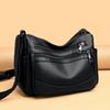 2025 Soft PU Leather Multi-Layer Crossbody Bag for Women, Large Capacity Stylish Shoulder Tote for Daily Use