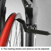 Bike Wheel Truing Stand Support Compact Size Lightweight Universal Multi-function Bicycle Wheel Alignment Repair Tool