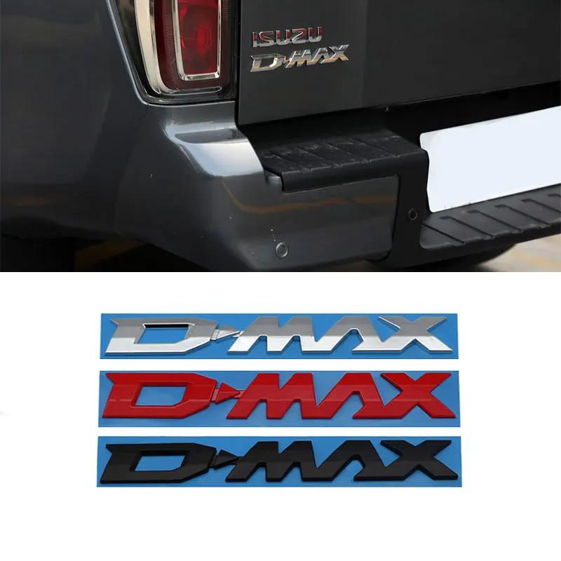 Cxjva7 DMAX буквенный значок автомобильные наклейки для ISUZU D-MAX MU-X JIM передний капот логотип аксессуары для тюнинга новый старый шильдик пикап багажник наклейки