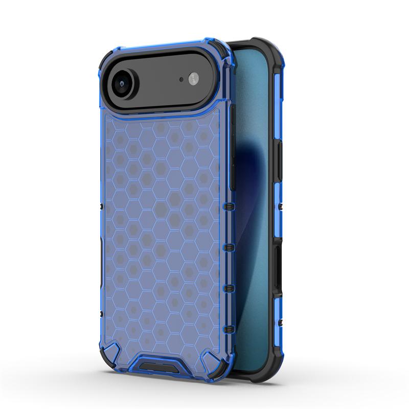 Shockproof Transparent Case For iPhone 17 Air Honeycomb Armor Back Case iPhone 17 Air Case Cover For iPhone 17 Air 17 Pro Max