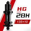 Titgmer Mtb Hub Ratchets 36T 28-Hole Boost Cubes Straight Pull Rear Hub 148X12 Front 110X15 12-Speed Micro Spline Noisy Cube