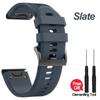 26/22/20mm Smart Watch Band Strap For Garmin Fenix 8 7S 7X 7 7S Pro Tactix 8 7 7 Pro Descent Mk3 Mk3i Mk2i Quick Fit Silicone Wr
