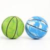 Mini Basketball Eco-friendly Non-inflatable Wear Resistant Ultra-high Elastic Toy Rubber Small Ball Toy for Children