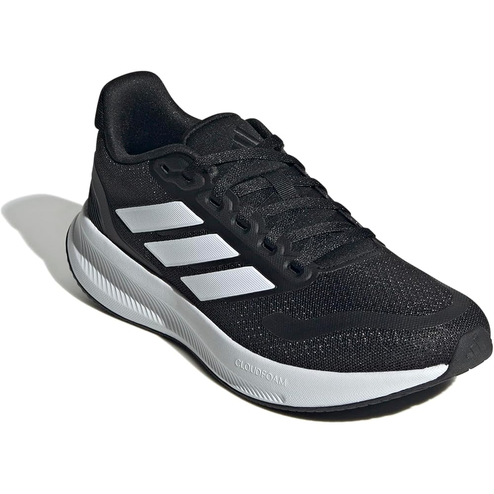 Adidas Corefight 5.0 Kids Sneakers Unisex Black/White 22-25.5cm Footwear Size 23.0 cm