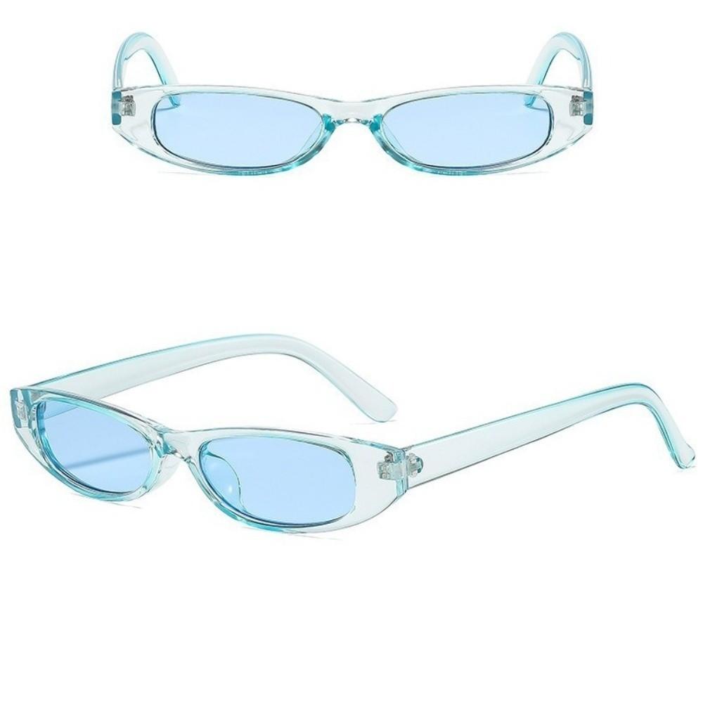 Trendy Small Frame Sunglasse Punk Vintage Eyewear Unisex Accessories Oval Frame Eyeglasses Outdoor