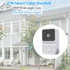 Wireless Smart Visual Doorbell Two-way Intercom Infrared Night Vision Remote Monitoring Security System Wifi Video Door Bell