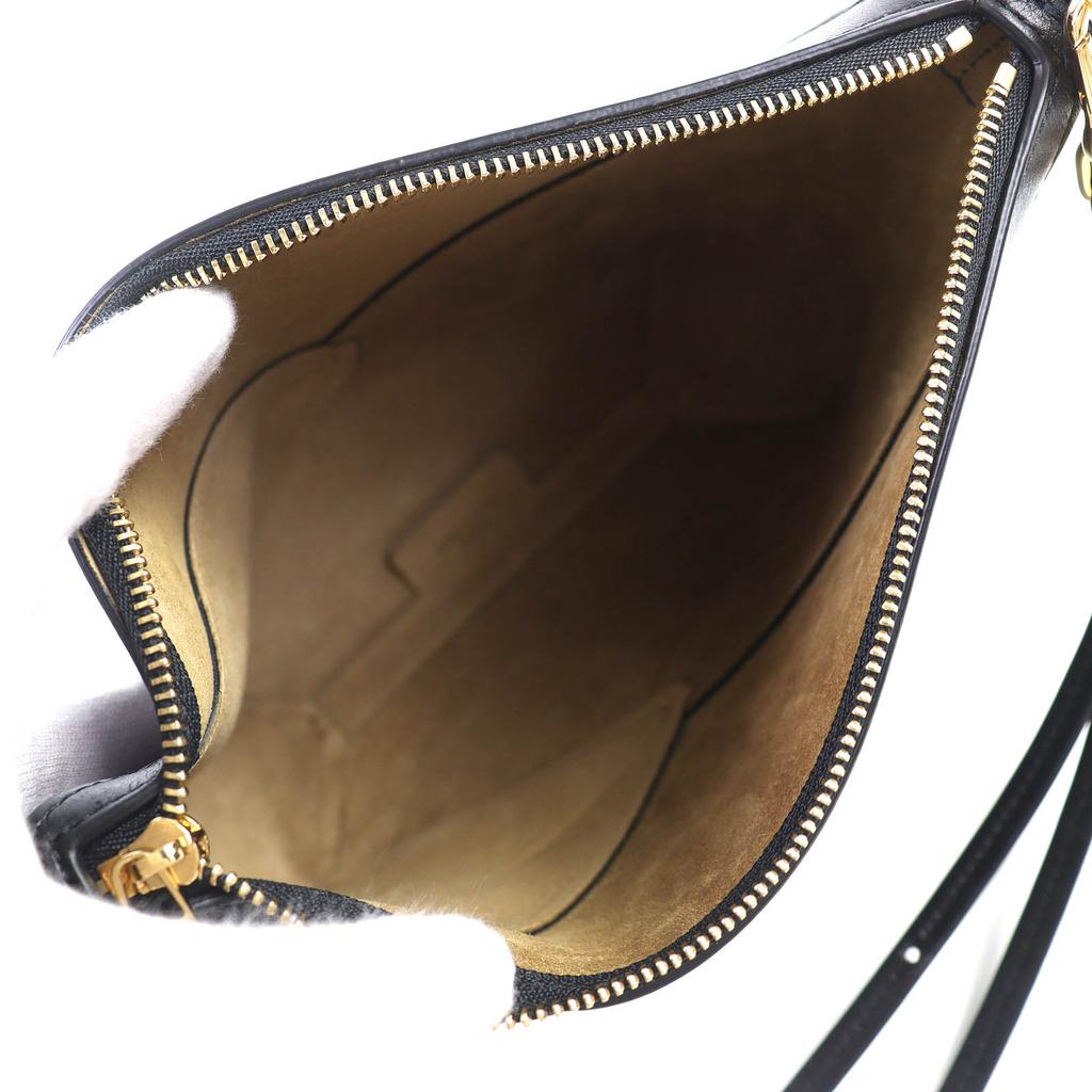 Loewe Pouch PUZZLE FOLD POUCH Puzzle Fold Pouch Shiny Nappa Calf C510PT1X01 Used