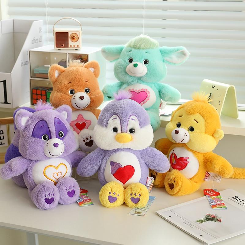 Мультяшные аниме-медведи по уходу за больными, плюшевые игрушки, милые мягкие игрушки, кролики, собаки, слоны, плюшевые куклы, подарки для девочек
