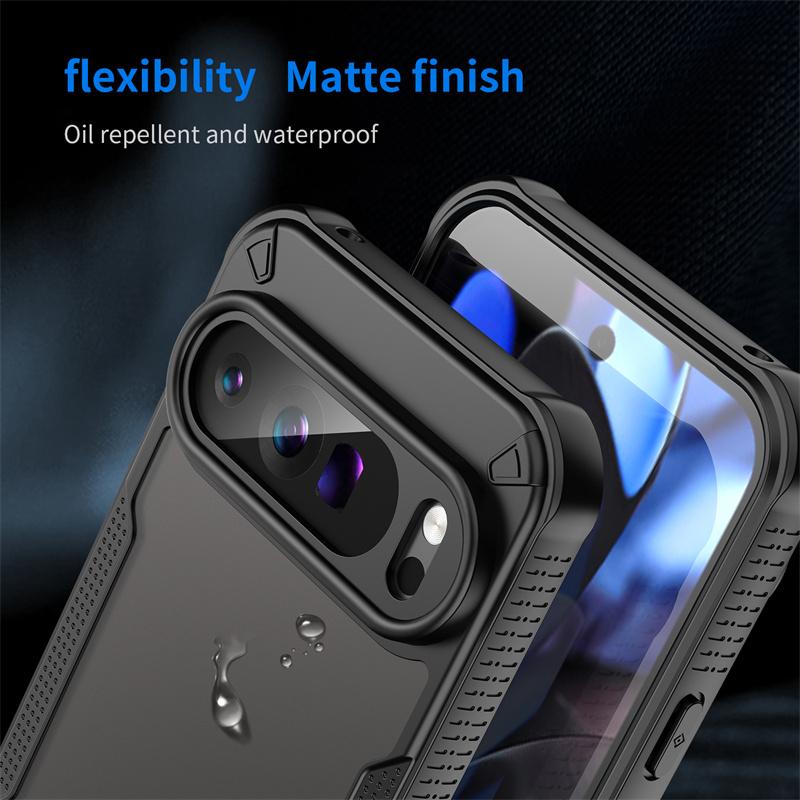 Гибридный Противоударный Защитный Чехол для Google Pixel 9 Pro XL 8 Pro 9A 8A Чехол Ударопрочный Coque Fundas Capa