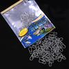 100PCS Hot Line tackle Durable 12mm-33.5mm Fast lock  Fishing Hanging Snap Barrel Swivel Connector