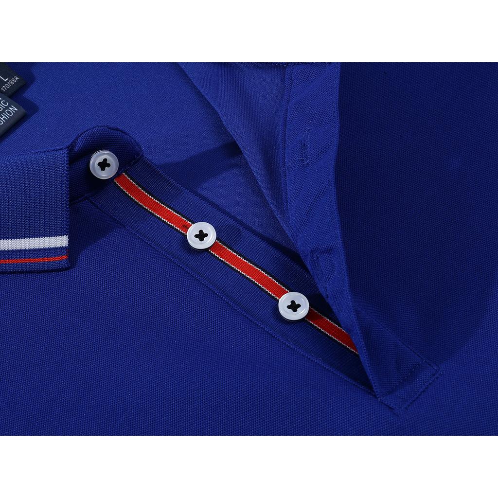 Camel Spring/Summer New Embroidered Polo Men's Breathable Top Quick Drying Polo Shirt Moisture Wicking Polo Shirt