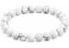Natural Crystal Bracelet for Women Men, 8mm Semi-Precious Gemstone Beaded Stretch Bracelet, Yoga Chakra Energy Jewelry, Unisex Gift
