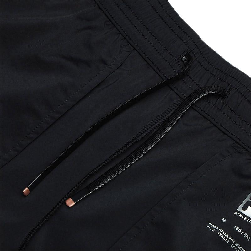New FILA Knitted Sweatpants Women's Black A51W421608ABK