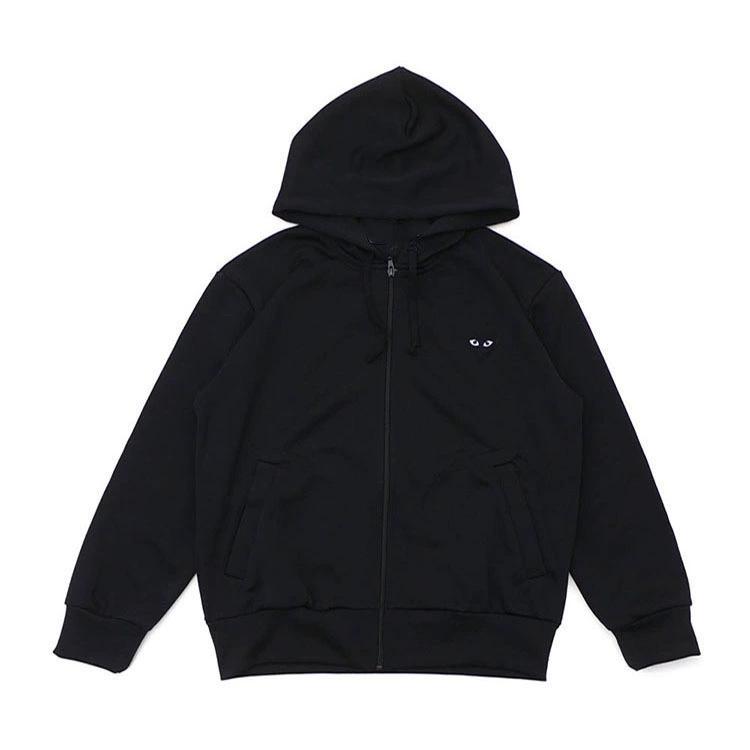 Мужская зимняя бархатная толстовка с принтом-сердцем и молнией - Модный и универсальный свитшот