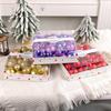 44Pcs 3/4/5CM Christmas Ball Unbreakable Eye-catching Colorful Xmas Tree Ball Pendant for Festive Party Decoration