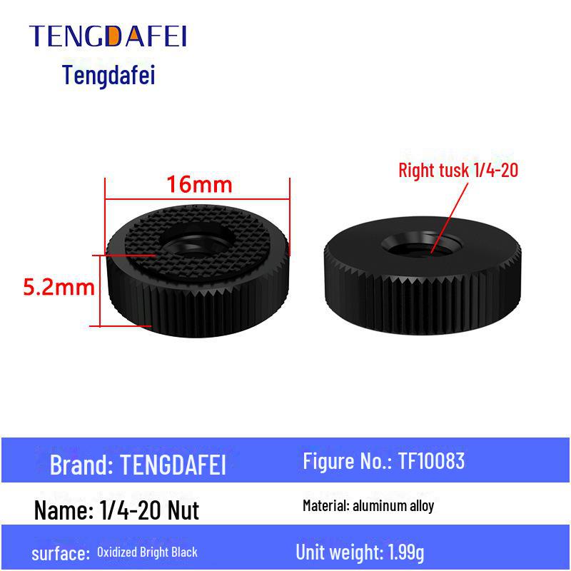 Набор аксессуаров для камеры: Винт 1/4", гайка 3/8", микрофон 5/8", ручка для крепления на горячий башмак, палка для селфи, головка штатива