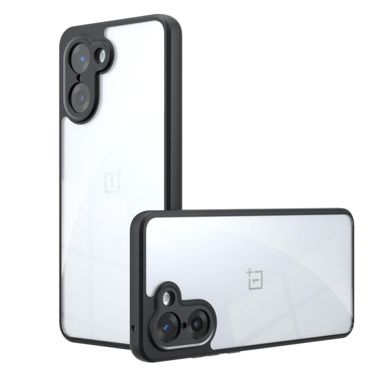 For Oneplus Nord CE 5 Case Cover Oneplus Nord CE 5 Capas Black Frame Lens Protective Clear Transparent Fundas Oneplus Nord CE 5