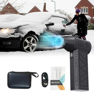 Мини электрический снегоочиститель ручной воздуходув турбовоздуходувка со светодиодом High