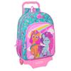 Trolley Bag - Educa Borras - My Little Pony Magic - Pink/Turquoise/Purple - 33x14x42 Cm - Durable