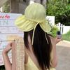 Dopamine Fisherman Hat with Drawstring Sun Protection Hat Summer Ladies Sun Hat  Outdoor