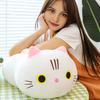 Cat Doll Plush Toy Stress Relief Soft Fluffy PP Cotton Fabric Huggable Animal Pillow Doll Snuggly Sensory Toy