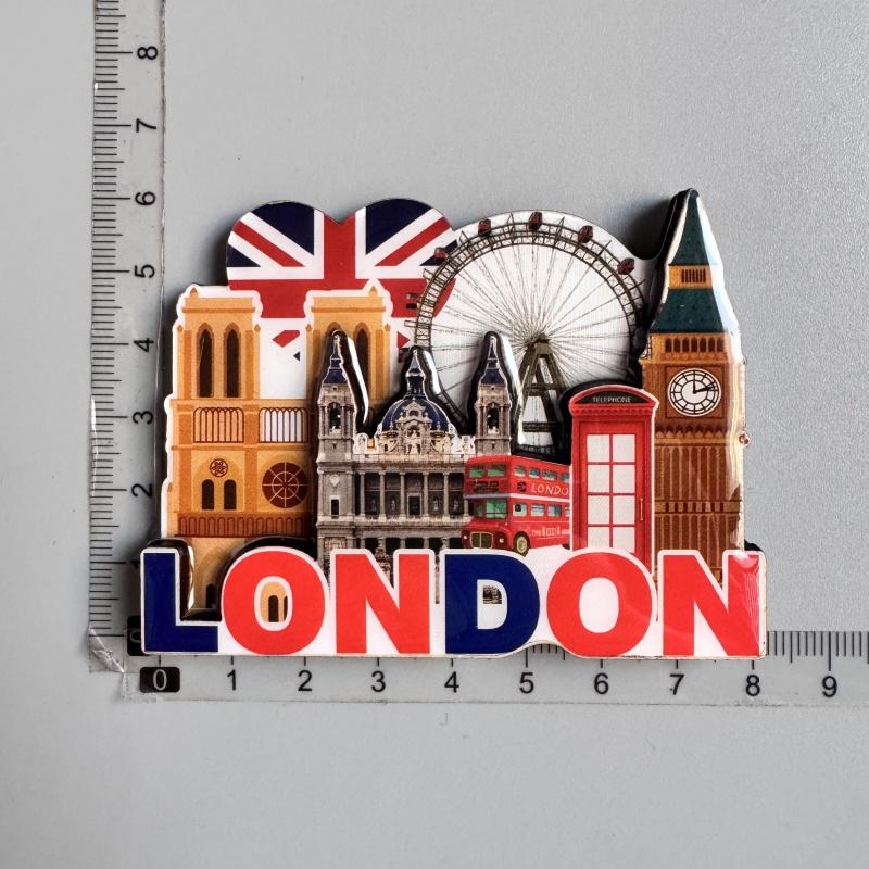 Англия Магнитные наклейки на холодильник Британские магниты на холодильник Великобритания Лондон Автобус Биг Бен Манчестер Оксфорд Медведь Коллекция Подарки