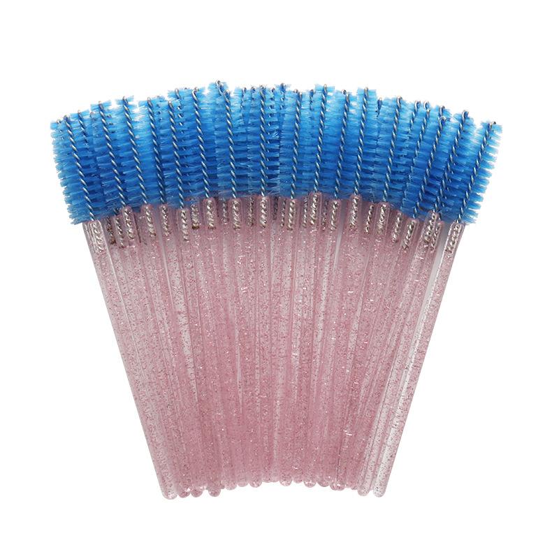 50Pcs/pack Eyelash Brush Disposable Eye Lashes Comb Applicator Makeup Tools Mascara Extension Comb Wands Brushes