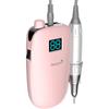 Naism Professional Portable Nail Machine Wireless Charging Type M8002 Electric Nail Machine Nail Drill Handy Rechargeable (Pink)