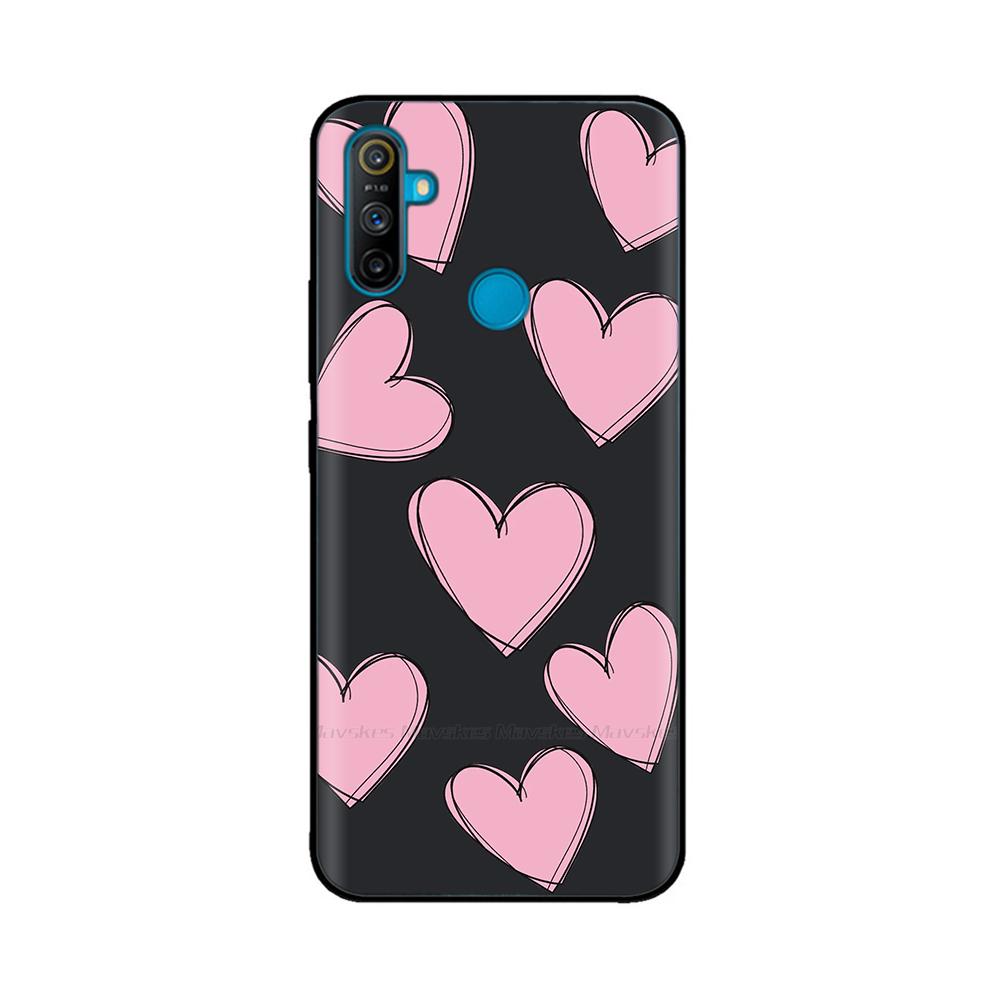 Чехол для Realme C3 Мягкий Черный Силикон ТПУ Узорчатая Задняя Крышка Для OPPO Realme C3 RMX2020 C 3 RealmeC3 Расписной Чехол для Телефона Fundas