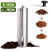 Ручная кофемолка из нержавеющей стали с керамическими жерновами для Aeropress, капельного кофе, эспрессо, френч-пресса