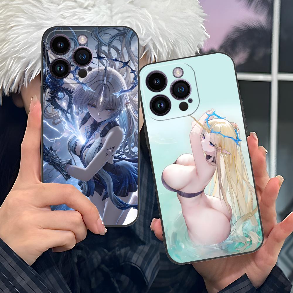 Чехол для телефона Wuthering Waves Fleurdelys для iPhone 17 16 15 14 13 12 11 X XR XS 8 7 Pro Max Plus Mini Цветной Защитный Смартфон