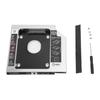 SATA To SATA 2nd HDD SSD Enclosure 2 Channel Protection Hard Drive Caddy Case Tray for 12.7mm CD