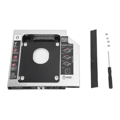 SATA к SATA 2-й HDD SSD Корпус 2-канальная защита Кассета для жесткого диска Лоток для 12,7 мм CD