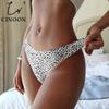 Sexy Women Seamless Thong Ice Silk Low-Waist G-String Panties  Breathable Soft Comfort Intimates Briefs