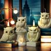 3D Сова Силиконовая форма для свечей Восковые художественные инструменты для создания домашних животных Гипсовые смоляные формы Праздничные сувениры для вечеринок Животные Декор DIY Подарки на день рождения