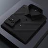 Spring and Autumn Men's Traceless Shirt High Quality Elastic Long Sleeve Shirt Fashion Casual Youth Shirt