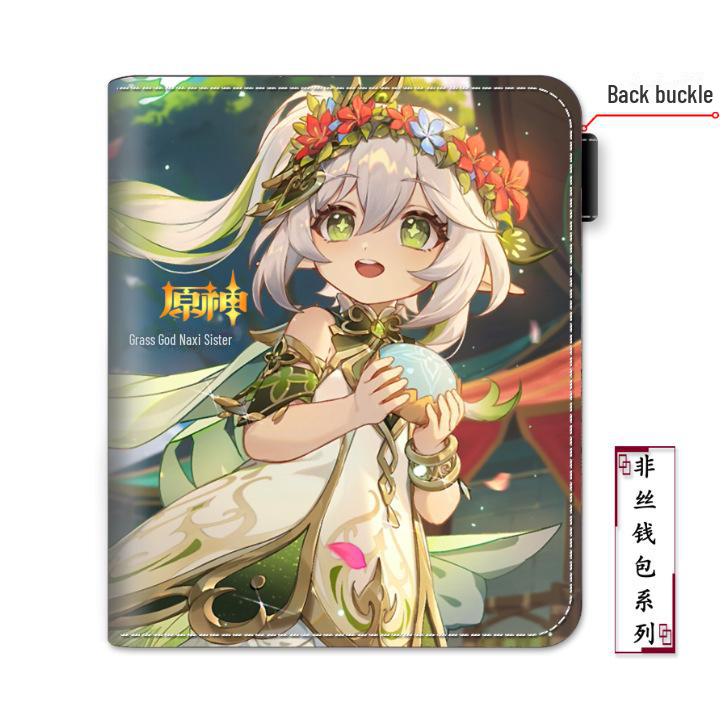 Кошелек с аниме-игрой Genshin Impact — высококачественный периферийный продукт
