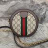 [Pre-Owned] Gucci Ophidia GG Mini Round Bag 'Beige' - Good #12SNAPL