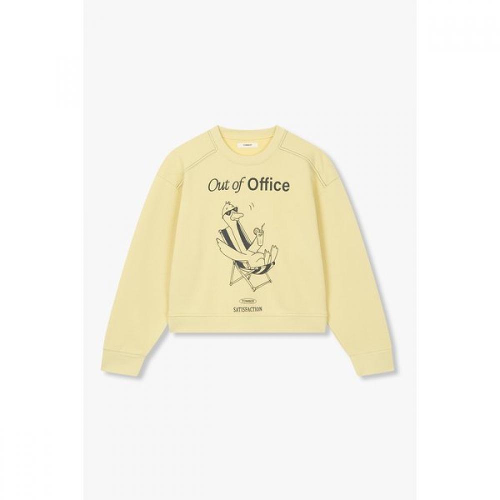 Studio Tomboy Graphic Crop Sweatshirt 9106122107