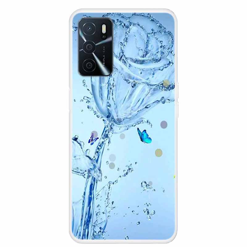Роскошный Чехол Для Oppo A16 A16S Мягкий Силиконовый TPU Задняя Крышка Для Oppo A16S Чехол Coque OppoA16S CPH2271 Любовь Прозрачный Ударопрочный Funda