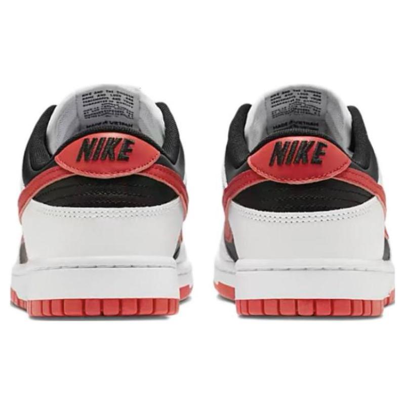 Nike Dunk Low Retro White Black University Red Skate Shoes Sneakers FD9762-061