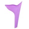 Portable Urinal for Women - HURRISE - Emergency TPR Stand-to-Pee Device - Purple